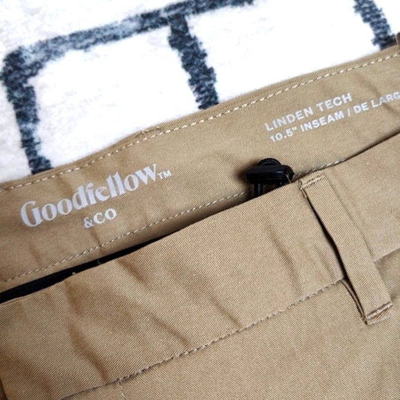 NWT Goodfellow linden tech shorts 10.5 inseam size 58 - Picture 3 of 5